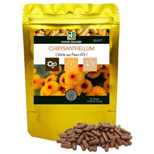 NAKURU | Chrysanthellum | Gamme &Eacute;quilibre | Fabriqu&eacute; en France | "L'Herbe aux Fleurs d'Or !" | (90 G&eacute;lules de 325mg / Poids Net: 29,25g) (Nakuru Super-Aliments, neuf)