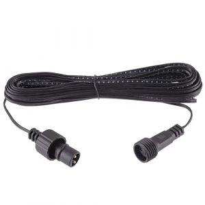 SIGANDG Câble de Rallonge pour lampe de Noël, 2 Pin Câble de rallonge pour guirlande lumineuse, Câble de rallonge étanche IP44 pour lampe globe, lampe icicle, lumière intérieure et extérieure(10M) (SIGANDG Store, neuf)