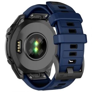 MYSNBKN 26mm Quick Fit Bracelet pour Fenix 8 51mm/Fenix 7X Pro/Fenix 7X/Fenix 6X/Fenix 6X Pro/Fenix 5X/Fenix 5X Plus/Epix Pro 51mm/Fenix 3/Fenix 3 HR (MYSNBKN-FR, neuf)