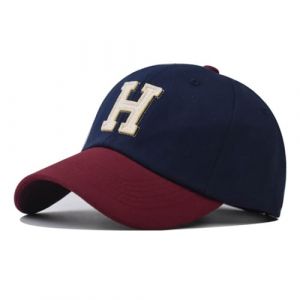 Casquettes de baseball pour hommes, broderie H, casquette d'ext&eacute;rieur classique, casquettes de baseball unisexes, chapeau de conducteur de camion papa, bleu marine, Large (zhuoyuwenhua, neuf)