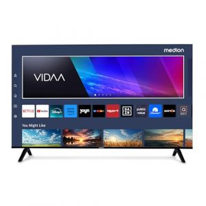 MEDION 125,7 cm (50 Pouces) TV Ultra HD (Smart-TV, HDR10, VIDAA Store, Netflix, Prime Video, Disney+, DAZN, Paramount+, HbbTV, PVR, Bluetooth), MD 850200 (medionshop-deutschland, neuf)