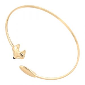 JOINPAYA Cha&icirc;ne de Poignet T&ecirc;te de Renard en Cuivre, Bracelet Ajustable Unisexe, Bijou Pratique pour Anniversaires et R&eacute;unions Professionnelles (YUYOOT, neuf)