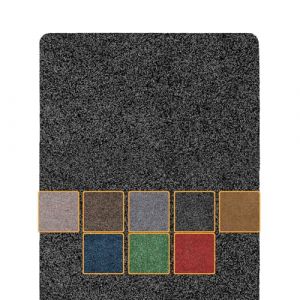 ANRO Poet Tapis de sol, paillasson, anti-salissures, lavable, imperm&eacute;able, robuste, pour l'entr&eacute;e, la porte d'entr&eacute;e, le couloir, la cuisine, la chambre &agrave; coucher, noir, 40 x 120 cm (anrotradegmbh, neuf)