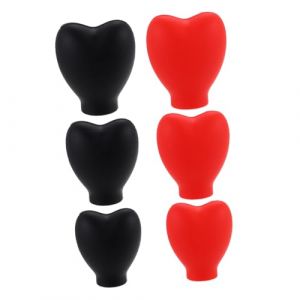 HEALEEP Lot De 6 Étuis De Protection Pour Pinceaux De Maquillage Housses Transparentes Pour Pinceaux Cosmétiques Housses De Pinceaux De Maquillage Ceinture De Pinceaux De (Aesthetiscs, neuf)