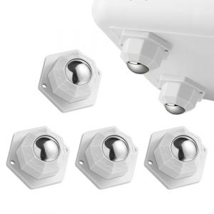 SVOCK 4pcs Roulette Charge Lourde, Roulettes à Billes pour Forte Charge Charge 200kg, Roulettes à Billes pour Meubles, Roulettes Silencieuses pour Meubles Ustensiles de Cuisine Boîtes de Rangement (SVOCK for Quality Life, neuf)