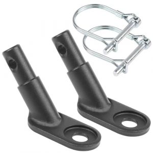 WEXFFU Attelage de Remorque de Vélo Attelage de Remorque de Vélo Universel Remorque Vélo avec Boucle en U,Attache Remorque Velo,pour Enfants, Adapté à l'attelage de Remorque, Remorque pour Chien (WEXFFU, neuf)
