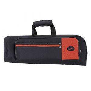 HUIOP Sac ext&eacute;rieur, Housse de Sac Oxford 600D avec bandouli&egrave;re r&eacute;glable Poche 15mm &eacute;paissir rembourr&eacute; de Mousse pour Trompette,Etui Sac pour Trompette,Sac ext&eacute;rieur (minimin, neuf)