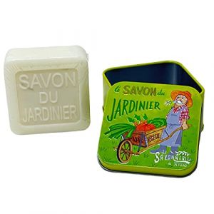 La Savonnerie de Nyons - Gardener Soap in metal tin, 100 g by La Savonnerie de Nyons (Distri France, neuf)
