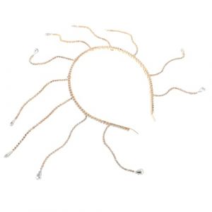 Beaupretty Diad&egrave;me Pour Mari&eacute;e Bandeau &Eacute;l&eacute;gant Et Adaptable Accessoire De T&ecirc;te Pour C&eacute;r&eacute;monie De Mariage Et Robe De Mari&eacute;e Couronne Vintage Orhp (kiLIHK, neuf)