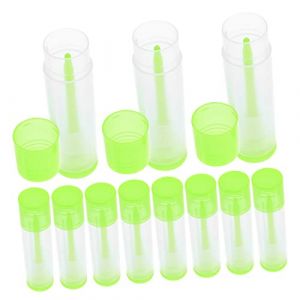Hemobllo 30 Pi&egrave;ces Pots De Soin Pour L&egrave;vres Vides Tubes L&egrave;vres Rechargeables Pots De Gloss Vides (pattobold, neuf)