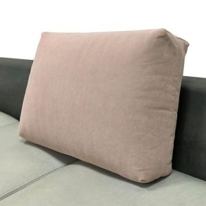 AQIGR Housse de Coussin 60x50 70x50 80x50 90x50 avec Fermeture Eclair Cach&eacute; Taie Oreiller Super Doux pour D&eacute;coration Coussin Canape Salon Jardin Fauteuil Lit(Rose,90x50x18cm) (AMZGRZ, neuf)
