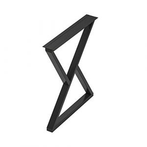 Pied de Table de Bar Simple, Pied de Support de Meuble en m&eacute;tal, Noir ， Or, Hauteur 70 cm / 100 cm, utilis&eacute; pour Table &agrave; Manger, Bureau, Table Basse, comptoir de Bar (Qinqinbaby, neuf)