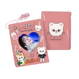 SKZOO Porte-cartes photo SKZ's Magic School Classeur avec porte-clés « Stay » Album photo avec 16 pages intérieures pour cartes postales Pochettes de livre, Jiniret (SCIS-FR, neuf)