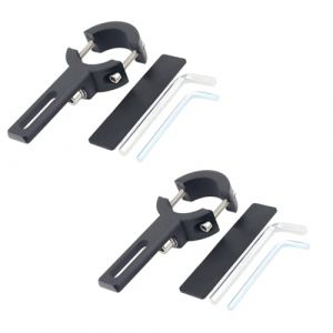 2 pi&egrave;ces Support Phare Moto, 20-38mm Supports de Fixation de Phare Antibrouillard, R&eacute;glable Equipement Moto, Support de Montage de Lumi&egrave;re Travail, Supports Universel de Phare Additionnel Moto (Wenyue, neuf)
