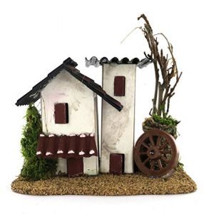 Bertoni modèle 2 Abri de jardin avec tuiles rouges (E-SERVIZI, neuf)