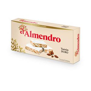 Turron (Nougat) dur aux amandes El Almendro 250 Grs (LOGAN MALL, neuf)