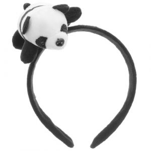Ipetboom bandeau panda fournitures de fête panda coiffe de panda couvre-chef panda Accessoire panda chic Bandeau photo panda bandeau animal accessoires de cheveux pour femmes en tissu (hikarish, neuf)