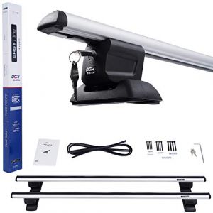 Dgh System Barres de Toit Easy Line Expert 135 cm Compatible avec BMW 5 S&eacute;rie F10 Berline 2010-2017 avec Points de Fixation, verrouillable, 90 kg (DGHSystem, neuf)