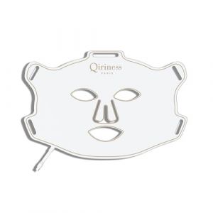 QIRINESS - Masque LED Visage &Eacute;clat & R&eacute;g&eacute;n&eacute;ration - 4 Longueurs d'Onde - 488 LEDs Haute Pr&eacute;cision - 6 Programmes Intelligents - R&eacute;glage Intensit&eacute; 3 Niveaux - Pour Visage - Tous Types de Peau (Qiriness Europe, neuf)