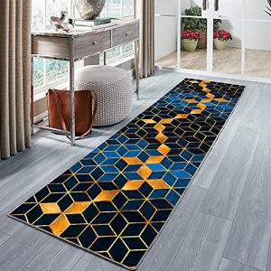 Amcider Tapis de Cuisine Devant evier Tapis Devant evier Cuisine Parfait pour La Chambre Entretien Facile pour Cuisine, Couloir, Passage, Chambre - 80x320cm (YaoTuoshangmao, neuf)