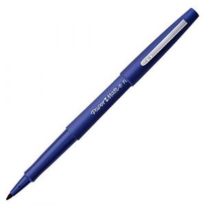 Paper Mate Flair Original Stylo Feutre Pointe Moyenne Bleu Lot de 12 (LAZERJET, neuf)