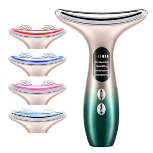 COODAY Appareil Anti Rides Visage,4 Modes Massage Visage,&Eacute;lectrique Beaut&eacute; Appareils,Visage Appareil Anti Rides,Appareils Lifting Massage Visage,Masseur Visage,Double Menton Raffermissant et Liftant (MengXiDiShop, neuf)