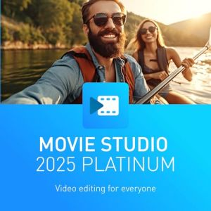 MAGIX Movie Studio 2025 Platinum - Montage vidéo pour tous | logiciel de montage vidéo | logiciel de montage vidéo | pour Windows 10/11 PC | 1 licence complète PC pour 2 appareils (ProTrade Distribution, neuf)