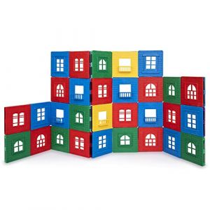 Playmags Carreaux aimant&eacute; b&acirc;timent (60 Pcs Tiles Set) (Best Toys 4 U, neuf)