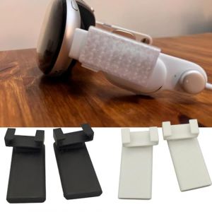 Kit d'adaptation pour Casque VR Accessoires pour Bobovr M3 Pro/Vision Pro, Clip de Sangle pour Lunettes VR pour Un Meilleur Confort et Une r&eacute;duction de la Pression sur Le Visage (Blanc) (Dwdzey, neuf)