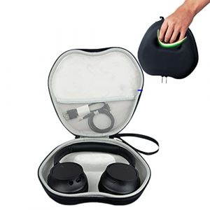 Baomaeyea Étui de transport pour casque Sony WH-CH720N/WH-CH520, étui de protection en EVA pour ranger les casques WH-CH720N/WH-CH520, avec sac en maille (noir) (rokeblau, neuf)