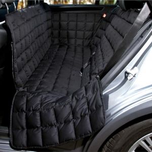 Docteur Bark Housse de siège Auto pour Chien 3 Places - Résistante aux Rayures, Lavable à 95°C - Design Stable et Robuste, Disponible en différentes Tailles et Couleurs (L, Noir) (Doctor Bark GmbH, neuf)