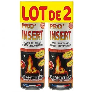 Fulgator - PRO INSERT - Mousse d&eacute;capante Vitres inserts - Lot de 2 x 500 ML - Fabriqu&eacute; en France (Izotech, neuf)
