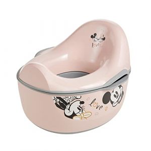 keeeper Minnie, Pot pour B&eacute;b&eacute; 4en1 deluxe, Pot + Si&egrave;ge de Toilette + Tabouret + Distributeur de Lingettes humides, d'env. 18 mois &agrave; env. 4 ans, kasimir, Rose (potz-tech, neuf)