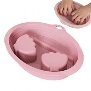 Bol de nettoyage des ongles - Lave-mains de manucure | Lave-mains ergonomique en silicone pour manucure, id&eacute;al pour les voyages, les int&eacute;rieurs, les spas et les centres de beaut&eacute; 23,5 x 18,1 x 5,9 cm (susentoc, neuf)