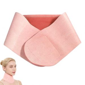 VAEIORP 1 Pcs Masque Anti-Falten pour le Cou, R&eacute;utilisable, Hydratant, Patch Gel pour le Cou, Lisse la Peau, pour Hommes et Femmes (Rose) (shenzishumaoyi, neuf)