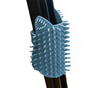 Cat Corner Scratcher, Wall Mounted Grooming Comb, Massage Face Brush, 33x12.8x1.4cm, Includes Catnip Insert, Vertical Space Saver Design, for Furniture Protection Apartment (ganliy, neuf)