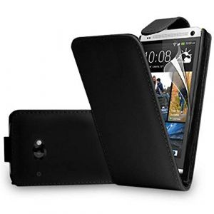 annaPrime Etui Coque Housse pour HTC Desire 601 Zara, Etui Simili Cuir Couleur Noir (LUONG ANH TUAN, neuf)