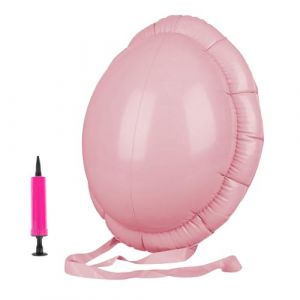 YUYWWAN Ventre Gonflable de Père Noël, Faux Ventre pour Hommes et Femmes avec Sangle Attachée, Ventre de Femme Enceinte pour Déguisements Cosplay Noel Carnaval Fête à Thème(Livré avec Une Mini Pompe) (yuwangwang, neuf)