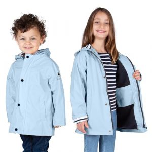 Breizh Ocean - Cir&eacute;, Imperm&eacute;able Enfant - Cr&eacute;ation Fran&ccedil;aise ARTIC KID Mixte, Gar&ccedil;on ou Fille -Impermeable Int&eacute;rieur Ray&eacute; Style Marini&egrave;re - Manteau Enfant Garcon ou Fille de 1 &agrave; 14 ans (BREIZH OCEAN, neuf)