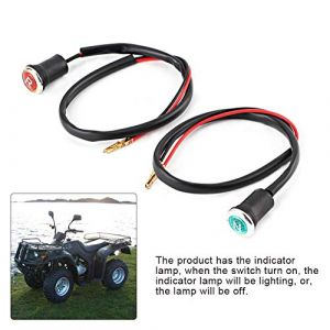 EBTOOLS pour voyant neutre 12v Voyants Neutres pour VTT Voyant de Changement de Vitesse de Marche Arri&egrave;re et de Point Mort Voyants Lumineux Rouges Verts Pour la Plupart des Quad Chinois ATV 4 Wheeler (yafaa, neuf)