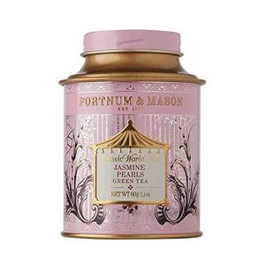 FORTNUM and MASON - Jasmine Pearls (Perles de Jasmin) - 50gr - CADDY (The Marvellous Group, neuf)
