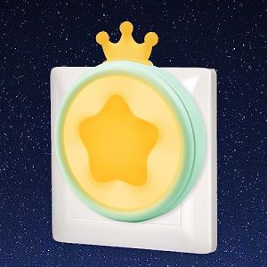 Veilleuse B&eacute;b&eacute; Prise &Eacute;lectrique avec Capteur Cr&eacute;pusculaire, Lampe de Chevet &Eacute;toile Decoration Chambre Enfant Fille, Lumiere Murale, Applique Corridor, Cadeau Nouveau n&eacute; Gar&ccedil;on, Naissance Maternit&eacute; (Annmore, neuf)