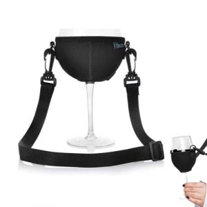 WUSJCOF 1 Pièce Porte-Verre à Vin à Suspendre, Support de Verre Suspendu, Collier pour Verre à Vin, Porte-Gobelet pour Verre à Vin, Support de Verre (NAROU DUTEN, neuf)