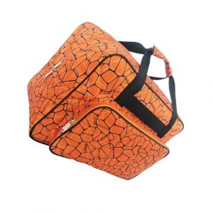 budiniao Sac de Voyage Multifonctionnel Robuste et Confortable, pour logement d'étudiant, Sac de Machine à Coudre Domestique, Tissu Oxford, Couleur Orange (sinnetiong, neuf)