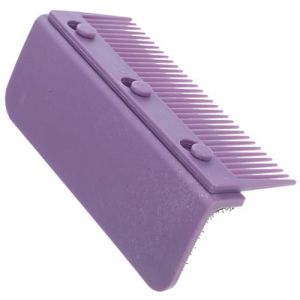 Beaupretty Peigne à Cheveux Droit Peigne Pour Lisseur Peigne Lisseur Peigne à Lisser Les Cheveux Accessoire De Peigne En Fer Plat Accessoire Peigne Pour Fer Plat Violet,mauve Fibre De Carbone (lorianca, neuf)