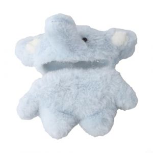 Coque amusante et fantaisiste en forme d'&eacute;l&eacute;phant en peluche pour AirPods Pro 3, offre une protection fiable tout en ajoutant de la personnalit&eacute; (4) (Shop-Garden, neuf)