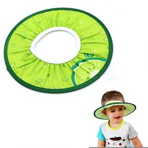 Chapeau Douche BéBé Shampooing ProtéGez - Bonnet De Enfants VisièRe Bain RéGlable ImperméAble Cap Protection Souple DiamèTre IntéRieur ProtéGer Les Yeux Et Oreilles Des 10 Cm ExtéRieur 30 Vert (longyisound, neuf)