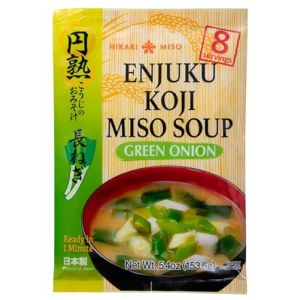 Soupe Miso Instantanée Japonaise Hikari - 8 Soupe par Sachet - Offres de 1, 2 et 3 Sachets - Livraison Gratuite France (2 sachets, Poireau) (Bo Time - Direct Fabricant, neuf)