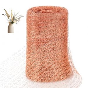 OFFCUP Rouleau de maille en cuivre pur pour lutter contre les rongeurs et les nuisibles, 127 mm x 12 m, pour répulsif contre les limaces et les escargots, rats, chauve-souris, oiseaux, insectes dans (HOOCHE, neuf)