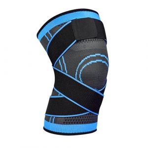 Fefod Genouill&egrave;re de Sport, &Eacute;lastique R&eacute;glable, Rotulienne et Ligamentaire, Compression, Rotule-Genouill&egrave;re pour Running Cyclisme Ligamentaire Menisque Arthrose (Fefod Direct, neuf)